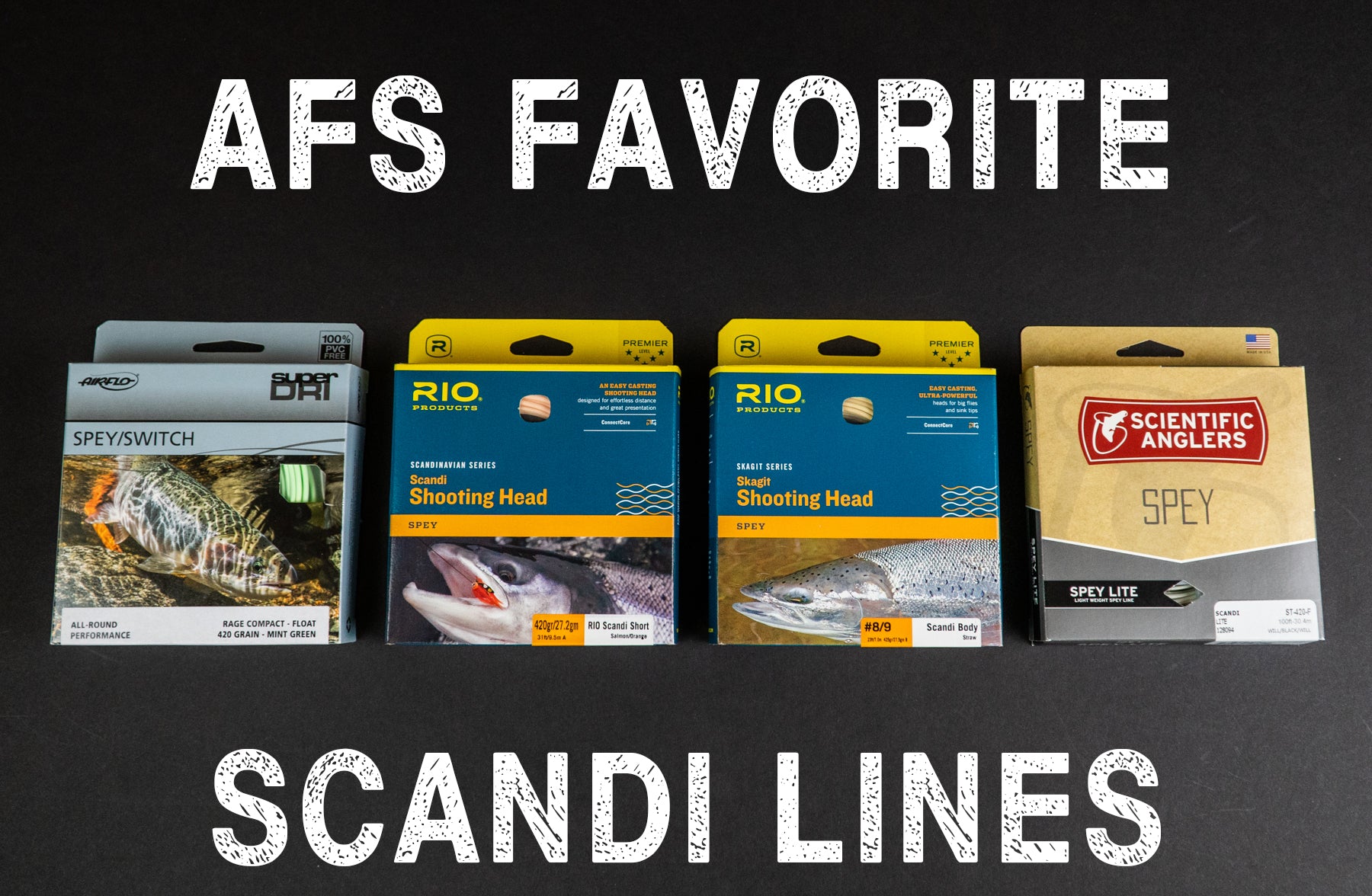 AFS Favorite Scandi Lines | Ashland Fly Shop