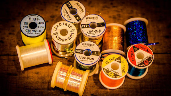 Fly Tying Thread Tagged Fly Tying Materials_Thread - The