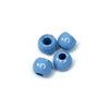 Aqua Flies Tube Beads