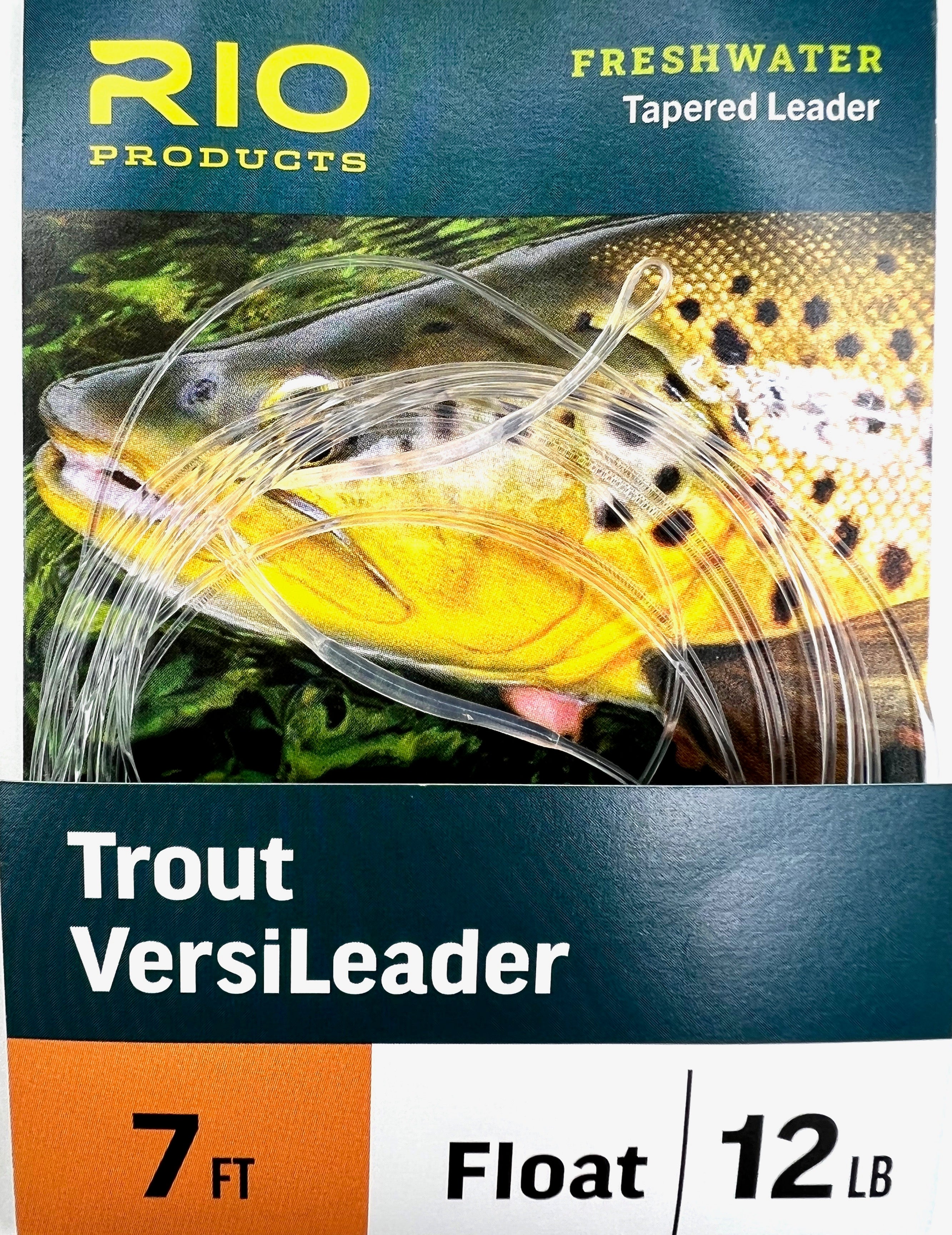 RIO Trout Versileader Fly Fishing Leader All Sinking Rates Up To 6 IPS 12lb  7ft