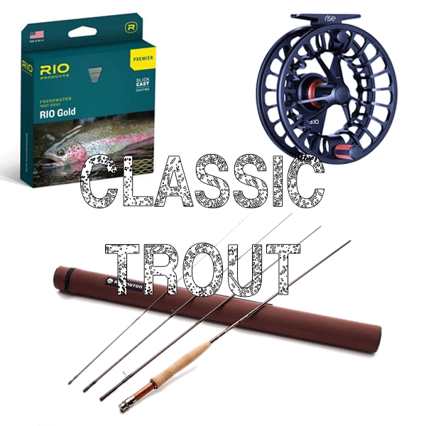 Redington Classic Trout Fly Fishing Combo Package